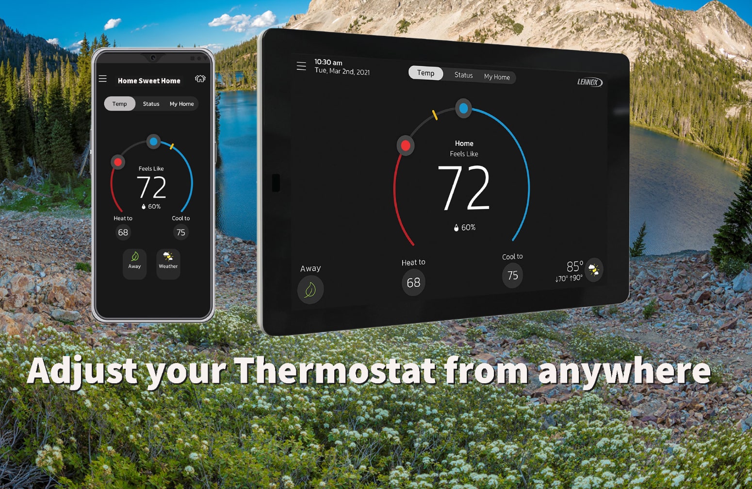 Thermostats for Heating & Cooling 